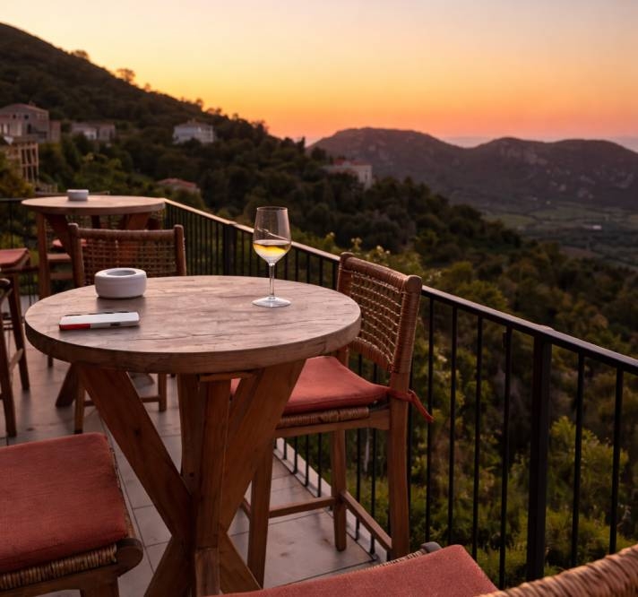 Le restaurant - Le Belvédère - Restaurant Lavatoggio